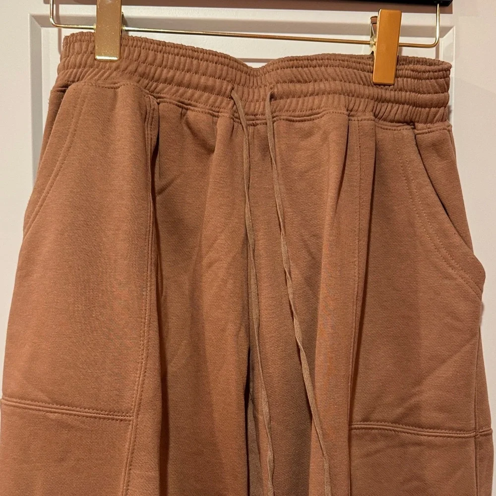 Anthropologie Taupe Zola Joggers - Picture 6 of 7